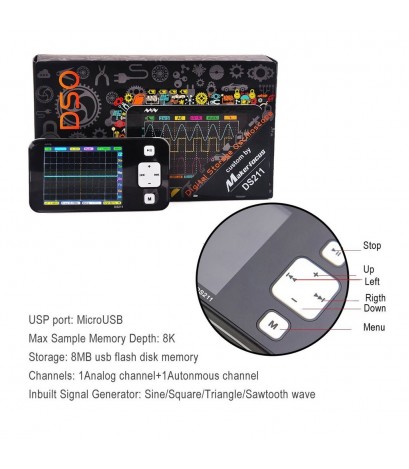 DSO DS211 Mini Oscilloscope