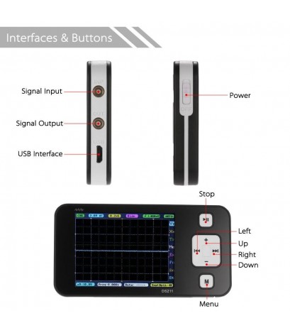 DSO DS211 Mini Oscilloscope