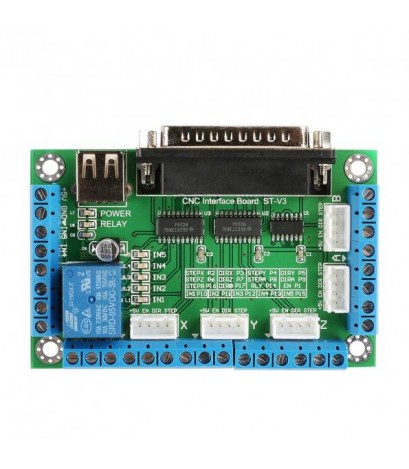 5-Axis CNC Breakout Board for Stepper Motor Driver