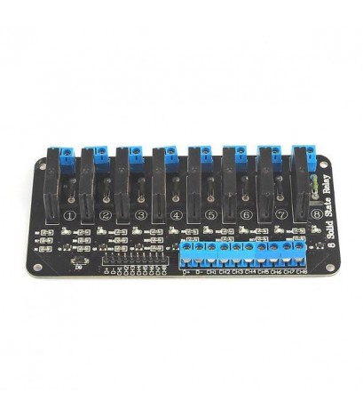 8-Channel 5V 2A Solid State Relay, High Level Trigger