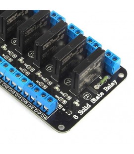 8-Channel 5V 2A Solid State Relay, High Level Trigger