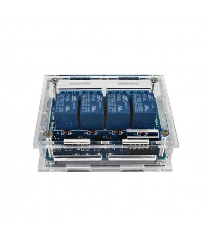 Acrylic Case for Relay Module 4-Channel