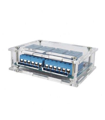 Acrylic Case for Relay Module 4-Channel