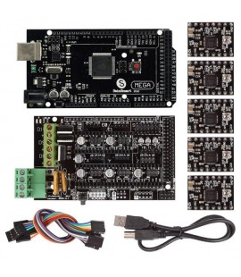 Mega 2560+A4988+RAMPs 1.4 3D Printer Kit