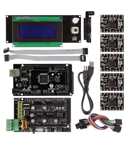 Mega 2560+A4988+RAMPs 1.4 3D Printer Kit