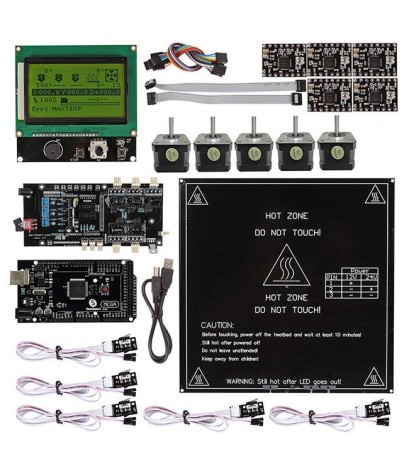 Ultimaker 1.5.7 + A4988 + Mega2560 R3 + LCD12864 3D Printer Controller Kit For RepRap